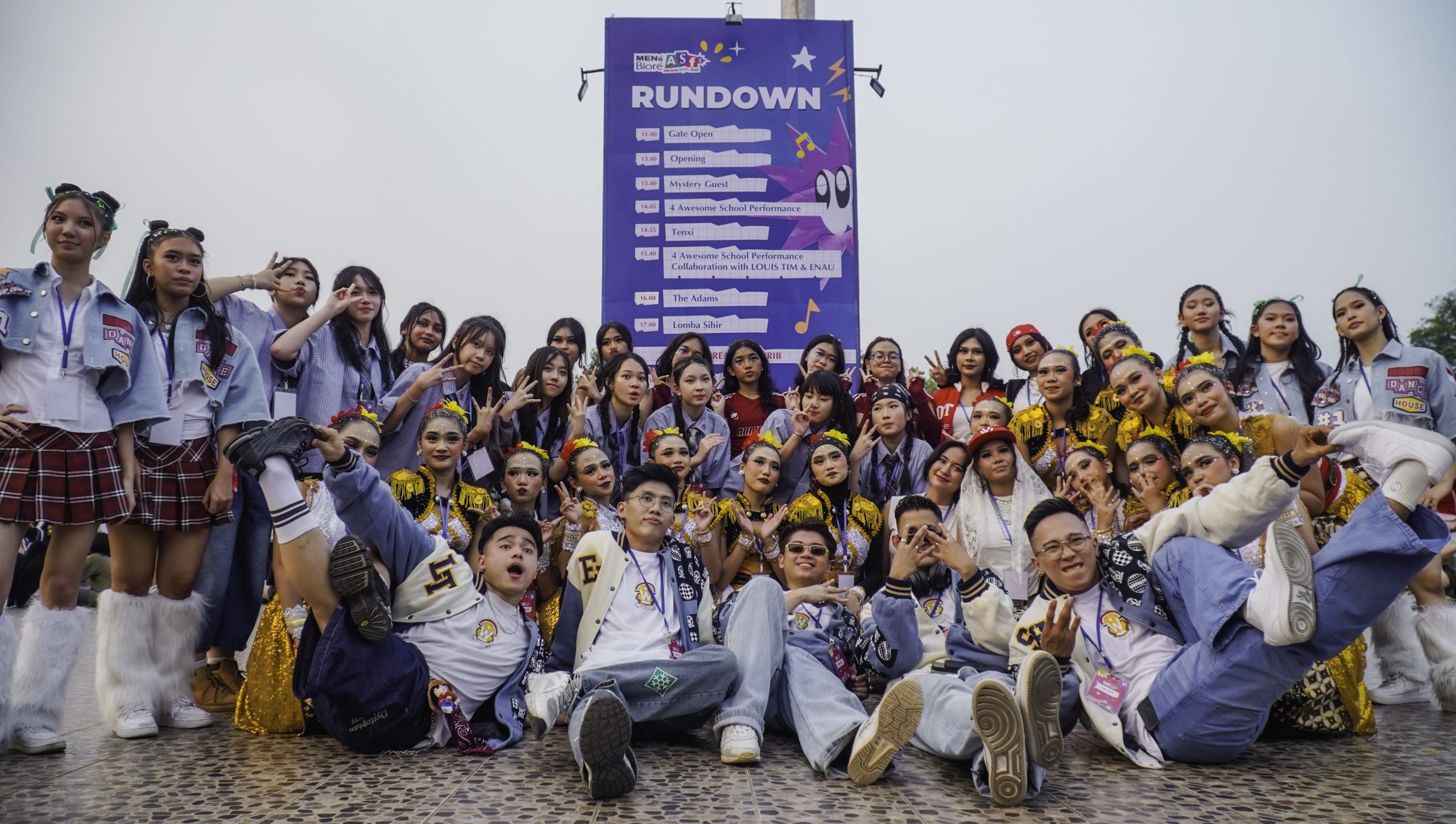Manna Dance House Membawa Louis Tim, Wehustle dan Mannaqueens Guncang Men’s Biore Awesome Skool Fest 2026 di Gambir Expo